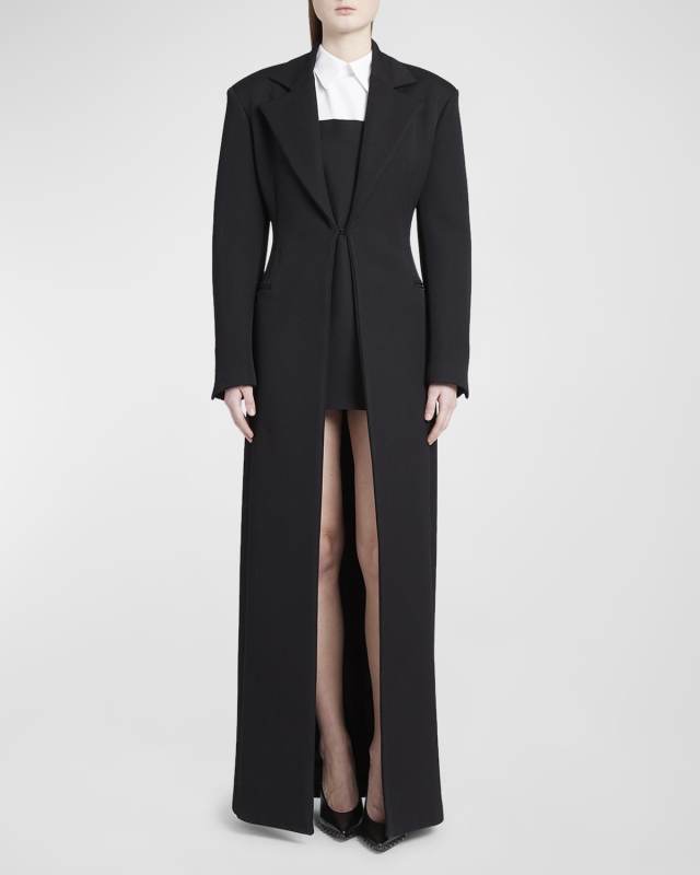 Botticella Campionari Bonded Techno Wool Top Coat